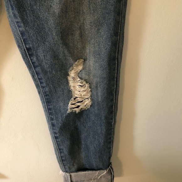 Life in Progress destroyed distressed Ankle Jeans pants size 25 - Picture 7 of 13